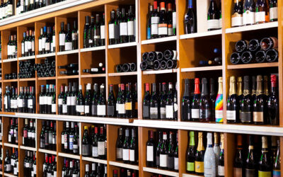 Scaffali in legno per negozi